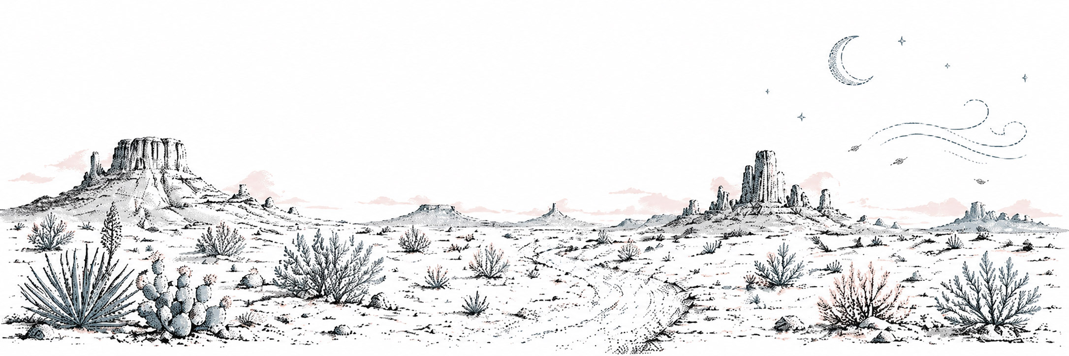 High Desert Mystics — desert horizon
